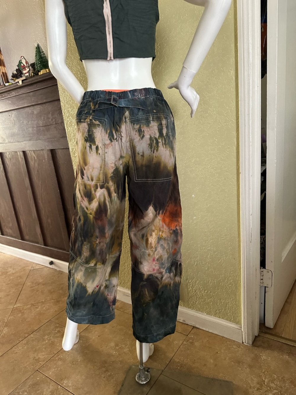 BDG woman-Dye Cargo Pants - Pink, Brown, Black - Picture 3 of 16